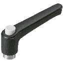 Female Screw - with Push Button,Plastic Clamp Lever